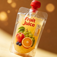 Offre Spéciale : Sachets à Bec Verseur Personnalisables de Qualité Alimentaire, Transparents et Anti-Fuite, pour Emballage et Stockage (50ml, 100ml, 200ml)