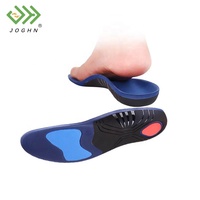 Semelles orthopédiques JOGHN en mousse EVA amortissante avec soutien de la voûte plantaire, semelles personnalisées pour chaussures, semelles orthopédiques pour pieds plats