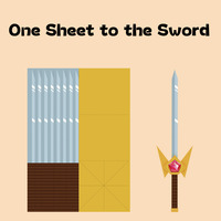 Kit d'origami armes en papier, jouet créatif pliable pour enfants avec instructions