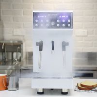 Machine à mousse de lait écologique commerciale, vapeur, eau bouillante et cafetière