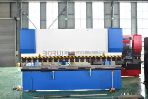 CNC板金曲げ機 鋼板曲げ機 Wc67k 125t/3200 6+1軸油圧プレスブレーキ ステンレス板曲げ - Product Image 5