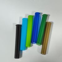 Tube d'emballage pour cigarettes de 116 mm, tube en plastique avec bouchon à pression, tube en plastique