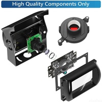 IPoster pour piste RV caravane Bus remorque 4CH entrée alarmante camion DVR enregistreur vidéo 7 "Dash moniteur avant arrière côté caméra Kit