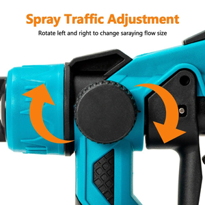 Pistola pulverizadora de pintura sin aire portátil de alta presión de 2.5 mm, inalámbrica, para pintura de coches, pintura de pared de látex y látex manual - Product Image 2