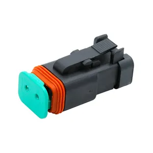 Made in China waterproof 2 pin 3pin 4pin 6 pin 8 pin auto electrical wiring harness Deutch connector plug