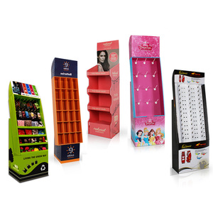 Tùy chỉnh Snack sàn giấy cửa hàng Chip kẹo sản phẩm thực phẩm Pop Up siêu thị kệ cửa hàng bán lẻ các tông đứng kệ trưng bày - Product Image 5