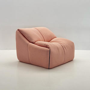 Sofás Modulares Nórdicos para Vestíbulos de Hotel, Salas de Estar, Salas de Exhibición, Sofá Reclinable de Terciopelo con Pedales, Sofás Modernos Minimalistas para Apartamentos - Product Image 1