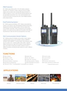 Belfone mới núm kép BF-TD935 DMR đài phát thanh Trunking Tier 3 <span class=keywords><strong>GPS</strong></span> Bluetooth ghi âm giọng nói tần số duy nhất Repeater ức chế tiếng ồn - Product Image 5