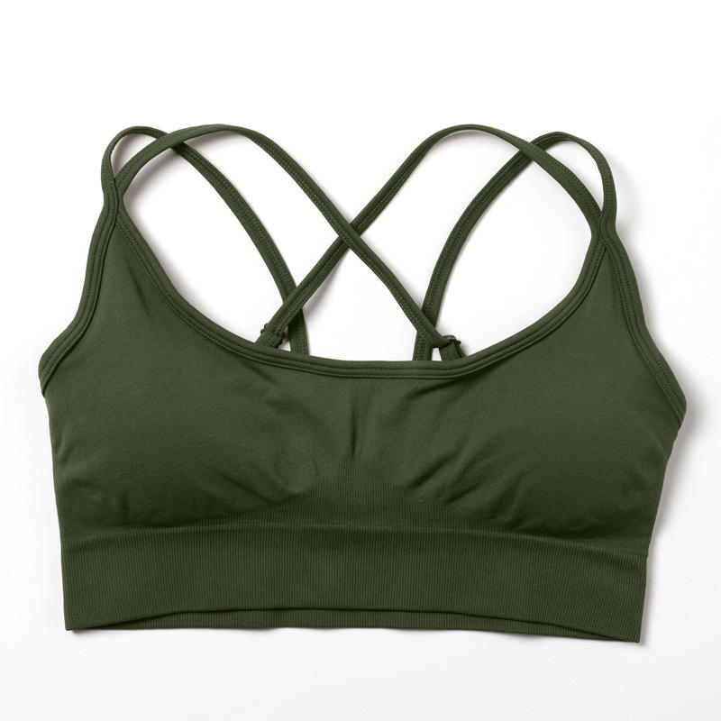Soutien-gorge + Vert Armée