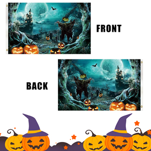 Venta al por mayor personalizado 3x5 pies 210D poliéster de una pieza Anime bandera pirata para el hogar decoraciones de Halloween - Product Image 2