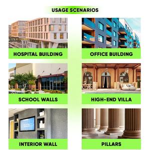 <span class=keywords><strong>Pintura</strong></span> de pared con textura de <span class=keywords><strong>piedra</strong></span> aspecto de mármol imitación de granito - Product Image 6