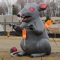 Vente chaude 2025 Rat géant gonflable, Souris gonflable pour la publicité
