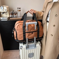 Sac de voyage portable en tissu Oxford 20-35L grande capacité extensible avec séparation sec/humide unisexe à porter à la main ou à l'épaule