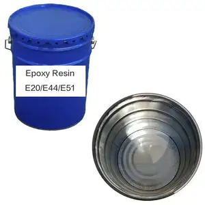 Epoxy resin kristal bening 128 cairan viskositas rendah transparan tingkat industri resin epoksi dan pengeras resin epoksi untuk lantai