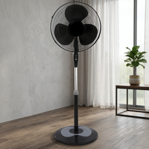 High Speed 16 Inch Home <b>Stand</b> <b>Fan</b> 18mm Copper Motor 3 Speed Silent Oscillating Round Base CE Certified - Product Image 3