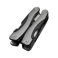 Outil multifonction, pinces DIY, aluminium, camping, randonnée, chasse, pêche, acier inoxydable, outils pliables de poche, clé, lame de scie, OEM