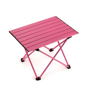 <b>Foldable</b> Outdoor Camping <b>Table</b> <b>Chair</b> Set Carbon Steel Rectangular Picnic Barbecue Equipment - Product Image 3