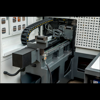 Machine de découpe circulaire à tension hydraulique haute vitesse ALF-80 CNC pour métal avec moteur 11/6P et haute productivité