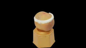 Crème glacée populaire à la pêche, saveur pêche, en forme de fruit, collation froide, fournisseur en gros de crèmes glacées - Product Image 3