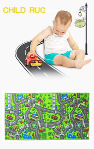 <span class=keywords><strong>Tappeto</strong></span> da <span class=keywords><strong>gioco</strong></span> per bambini in poliestere <span class=keywords><strong>lavabile</strong></span> morbido di alta qualità Design Puzzle per la scena del mercato della città <span class=keywords><strong>tappeto</strong></span> da Picnic per famiglie - Product Image 3