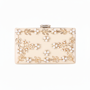 Bolsos de noche de metal hechos a mano y plateados, bolsos de fiesta modernos en forma de media luna para mujer, compra en - Product Image 1