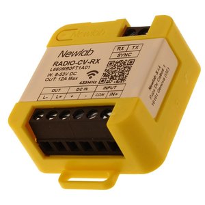 Ricevitore RF Dimmer LED 12V 24V 48V 12A Controllore Master-Slave con Ingresso Radio fino a 255 Ricevitori Radio-CV-RX - Product Image 5