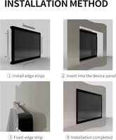 15,6 Zoll Industrieller Eingebauter Touchscreen-Monitor, Unterstützt HD-, VGA-, DVI- und USB-Anschlüsse für Vielseitige Verbindungen