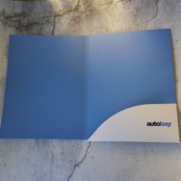 Logo personnalisé Impression de Bonne Qualité Commerciale Dépliant Présentation Dossier