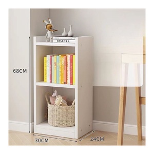 Estantería Multiusos de Gran Capacidad, Librería con Múltiples Niveles, Estante Pequeño para Espacios Reducidos, Ahorro de Espacio, Panel de Madera, de Pie - Product Image 5