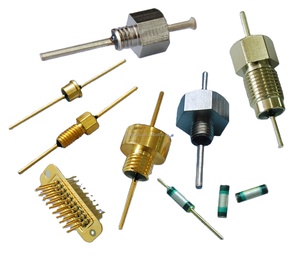 New thành phần điện tử EMI Threaded Gốm Bộ lọc 8-32unc Class 2A THD EMI Bộ lọc feedthrough - Product Image 1