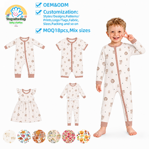 Mono con cremallera para bebé Woodland Lion, <span class=keywords><strong>pijama</strong></span> de una pieza de manga larga, suave y transpirable - Product Image 1