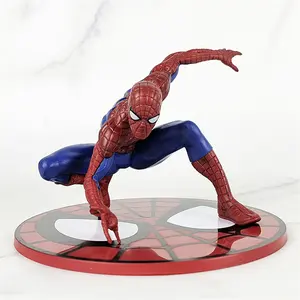 Avenge 4 Large Iron Spider Man USA Team Hulks Figurine Ornaments From Avenge League Action Figure