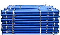 Puntales de Acero Ajustables de Alta Resistencia ZXZY para Encofrados y Andamios, 2.2m-4.0m, Galvanizados y Plegables