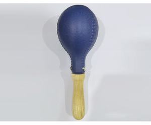 Wholesale Kid Wood Maracas Shaker Hand Rattle Percussion <b>Musical</b> <b>Instrument</b> Educational Toy for Grasp Sight Listen Training Toy - Product Image 4