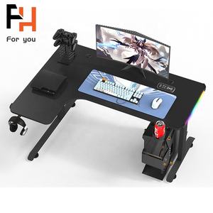 Mesa de Juegos Led para <span class=keywords><strong>Gamer</strong></span> Home RGB mesa de juegos en forma de <span class=keywords><strong>L</strong></span> - Product Image 1