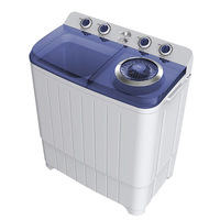 Machine à Laver 7 KG Domestique Double Bac Usine, Vente de Machines à Laver les Vêtements