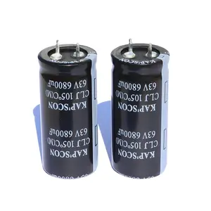 24Value 630pcs Alumínio Capacitor eletrolítico Kit de Caixa de Sortimento faixa 0,1uF1000uF