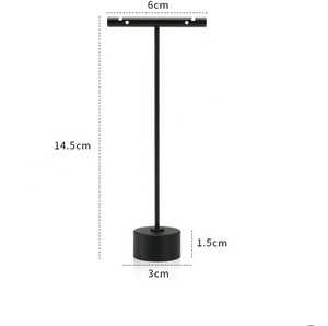 Plateau en argent et mini bâton en <span class=keywords><strong>plexiglas</strong></span>, présentoir pour bijoux, boucles <span class=keywords><strong>d</strong></span>'oreilles - Product Image 3