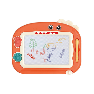 Tableau de <span class=keywords><strong>dessin</strong></span> magnétique miniature de dinosaures colorés de haute qualité, jouet pour enfants - Product Image 4