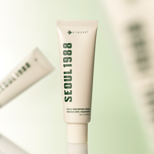 Crema Reparadora Coreana para el Cuidado de la Piel SEOUL 1988, Niacinamida al 20%, Humectante Calmante con Artemisia para Piel Sensible, 1 caja = 60 unidades - Product Image 6