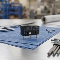Nouveau Micro-interrupteur à fin de course SS-5D 3 broches d'origine japonaise pour l'intégration industrielle et commerciale de Pékin