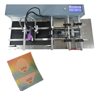 Petite imprimante à jet d'encre automatique électrique à grande vitesse Numéro de lot de date QR Logo Machine de codage d'étiquettes pour le codage plastique