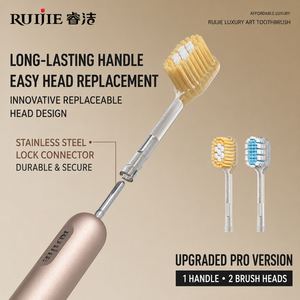 Cepillos <span class=keywords><strong>de</strong></span> <span class=keywords><strong>Dientes</strong></span> Personalizados para Adultos, <span class=keywords><strong>Cepillo</strong></span> <span class=keywords><strong>de</strong></span> <span class=keywords><strong>Dientes</strong></span> <span class=keywords><strong>Manual</strong></span> <span class=keywords><strong>de</strong></span> Aluminio <span class=keywords><strong>de</strong></span> Alta Calidad con Cerdas Suaves y Cabezales Reemplazables para el Cuidado Bucal - Product Image 2