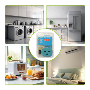 <span class=keywords><strong>Protector</strong></span> de Voltaje 220V 20A Contra Sobretensión para Bomba de Agua y Aire Acondicionado con Interruptor de Retardo de Reinicio Automático - Product Image 5