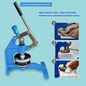 Tekstil kumaş GSM ağırlık testi için el basın GSM kesici - Product Image 5