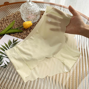 Ropa Interior Femenina al por Mayor, Bragas Sin Costuras para Mujer, Bragas Invisibles de Seda de Hielo Ultrafinas, Transpirables y Sexys - Product Image 3