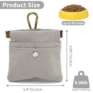 Free sample <b>Dog</b> <b>Training</b> Treat <b>Pouch</b> Bag <b>Dog</b> Bag Treat <b>Dog</b> Treat <b>Pouches</b> for Pet <b>Training</b> Supplies Treat Zipper Bag - Product Image 3