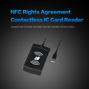 RFID tần số cao IC Card Reader Writer iso1443a/B iso15693 giao thức NFC Reader Writer thiết bị USB không có trình điều khiển - Product Image 2