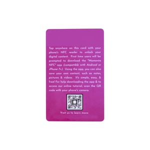비접촉식 id ic 스마트 <span class=keywords><strong>rfid</strong></span> 칩 카드 pvc N-TAG-213 NFC 명함 - Product Image 5