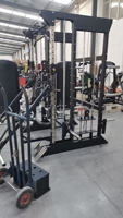 Système de poulies multi-câbles à usage commercial, cage de musculation, machine Smith, rack de musculation, tout-en-un, appareil d'entraînement multifonctionnel